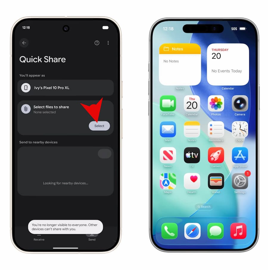 Android快速分享iPhone怎么用 2