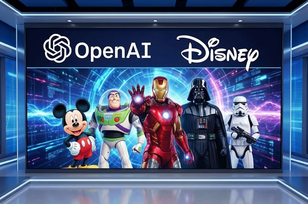 迪士尼斥资10亿美元入股OpenAI，将开放Sora使用迪士尼IP生成AI视频-麦克哥